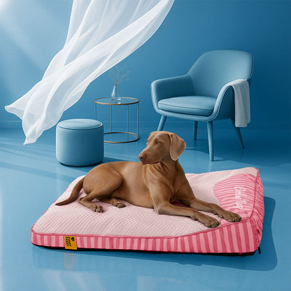 Extra Large Cooling Washable Rectangle Orthopedic Dog Bed - Cooling Nap