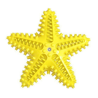 Enrichment Starfish Squeaker Dog Toy