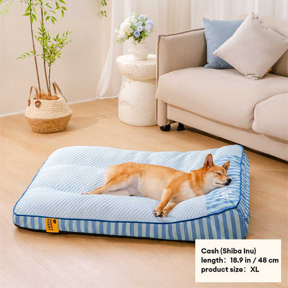 Extra Large Cooling Washable Rectangle Orthopedic Dog Bed - Cooling Nap