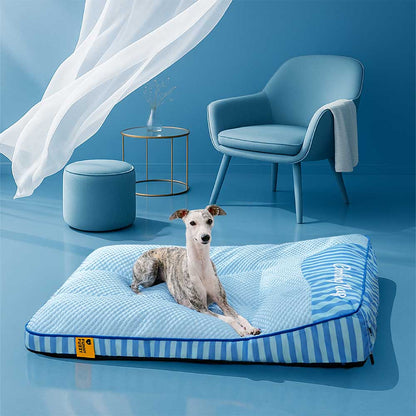 Extra Large Cooling Washable Rectangle Orthopedic Dog Bed - Cooling Nap
