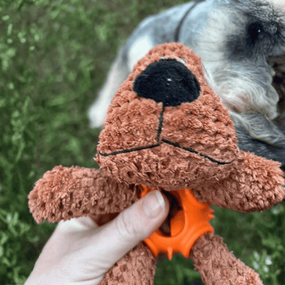 Dougie Dog Enrichment Plush Dog Toy