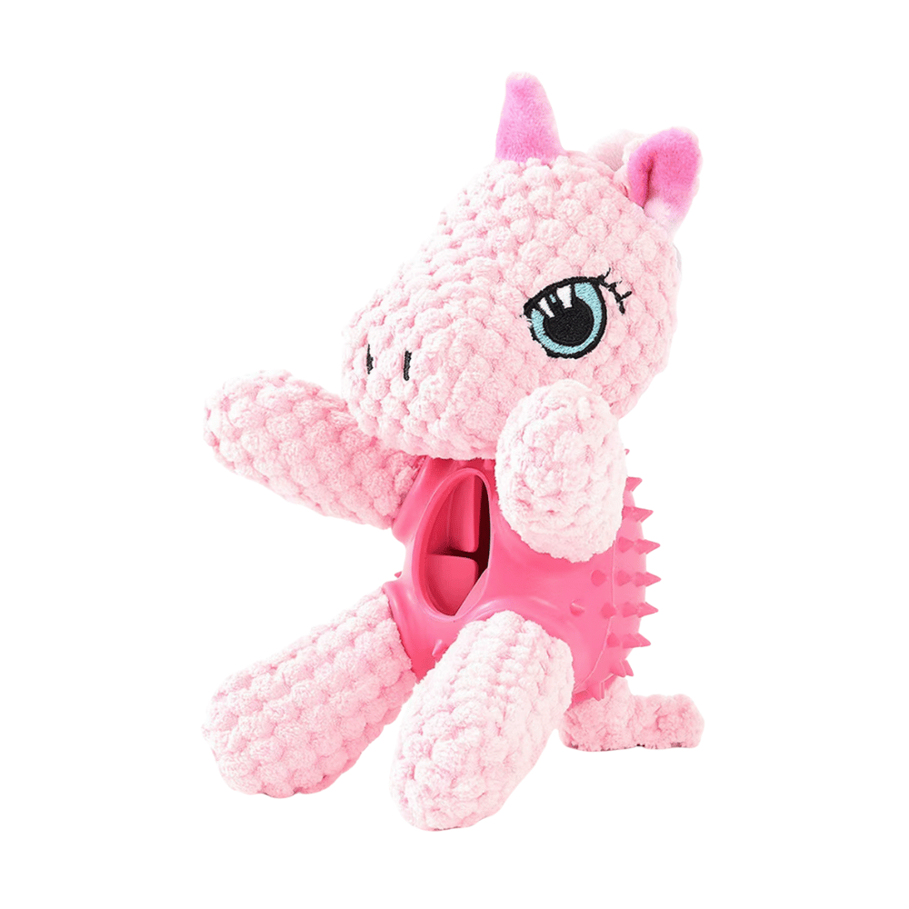 Luna Unicorn Enrichment Plush Dog Toy