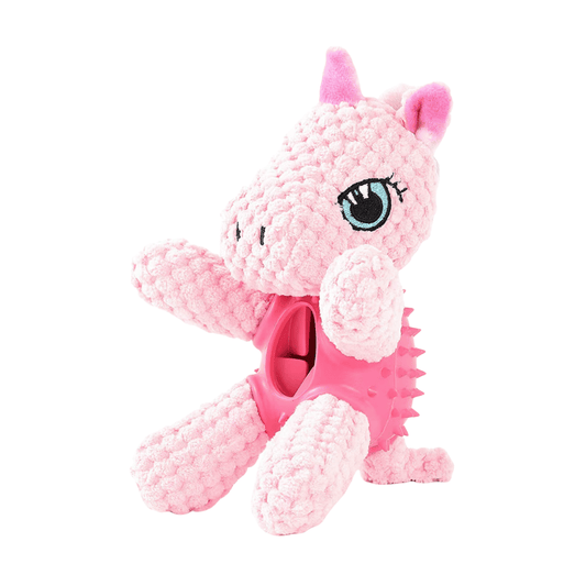 Luna Unicorn Enrichment Plush Dog Toy