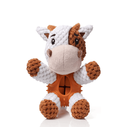 Maisy Moo Enrichment Plush Dog Toy