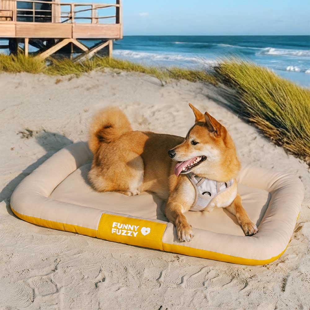 Outdoor Waterproof ＆ Chew-proof Memory Foam Orthopedic Dog Mat - Trek Lounge